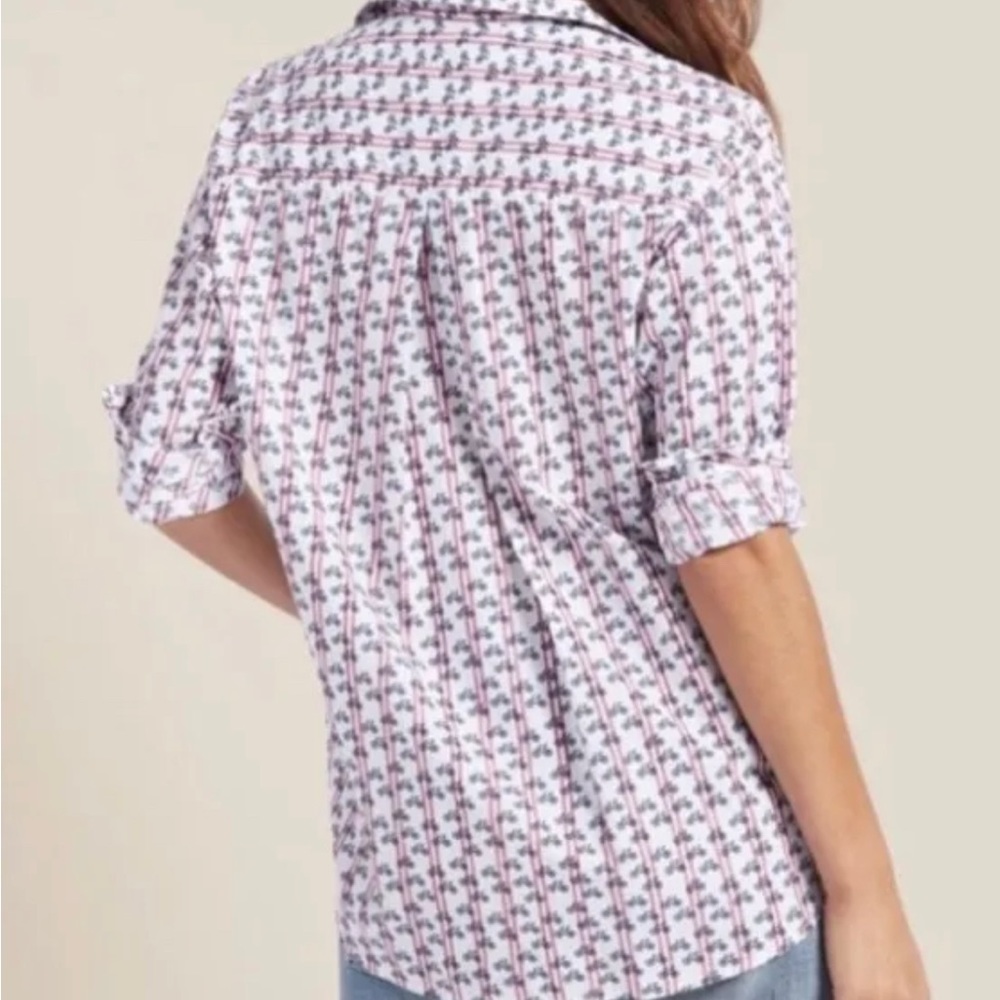Grayson Bicycle Button Down Top Sz3 - image 6
